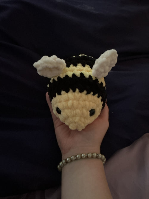 Crochet bee plushie